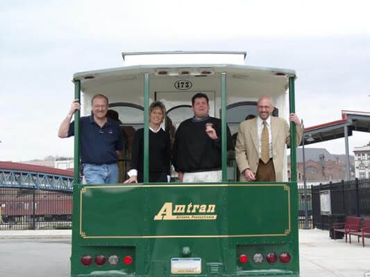 Boyertown trolley - Custom Limousine Kansas City