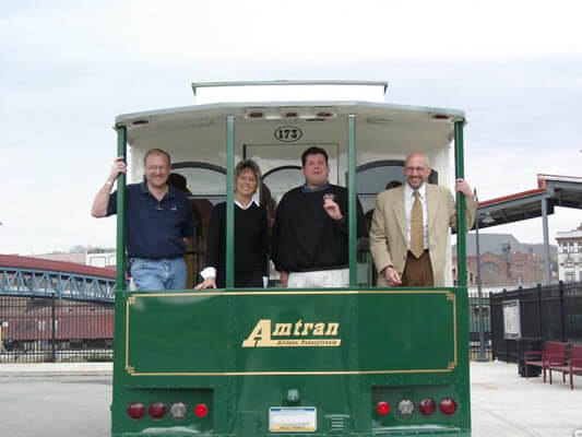 Boyertown trolley - Custom Limousine Kansas City