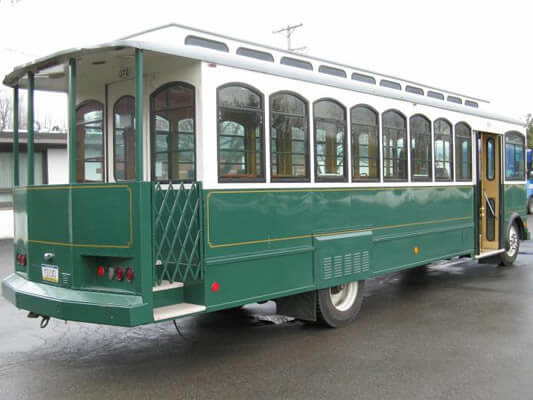 Boyertown trolley - Custom Limousine Kansas City