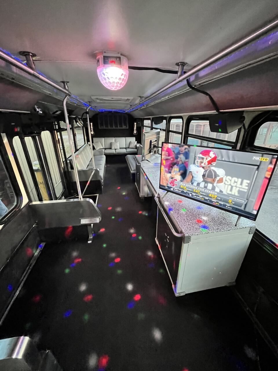 Night Rider party bus - Custom Limousine Kansas City