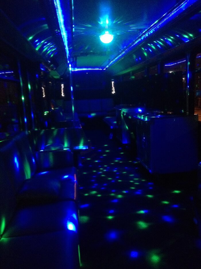 Night Rider party bus - Custom Limousine Kansas City