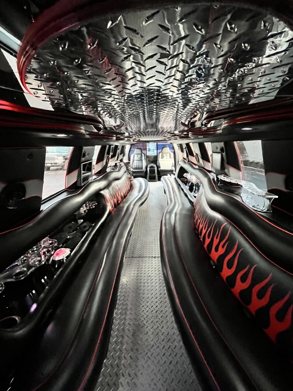 Corporate Christmas party limousine Kansas City